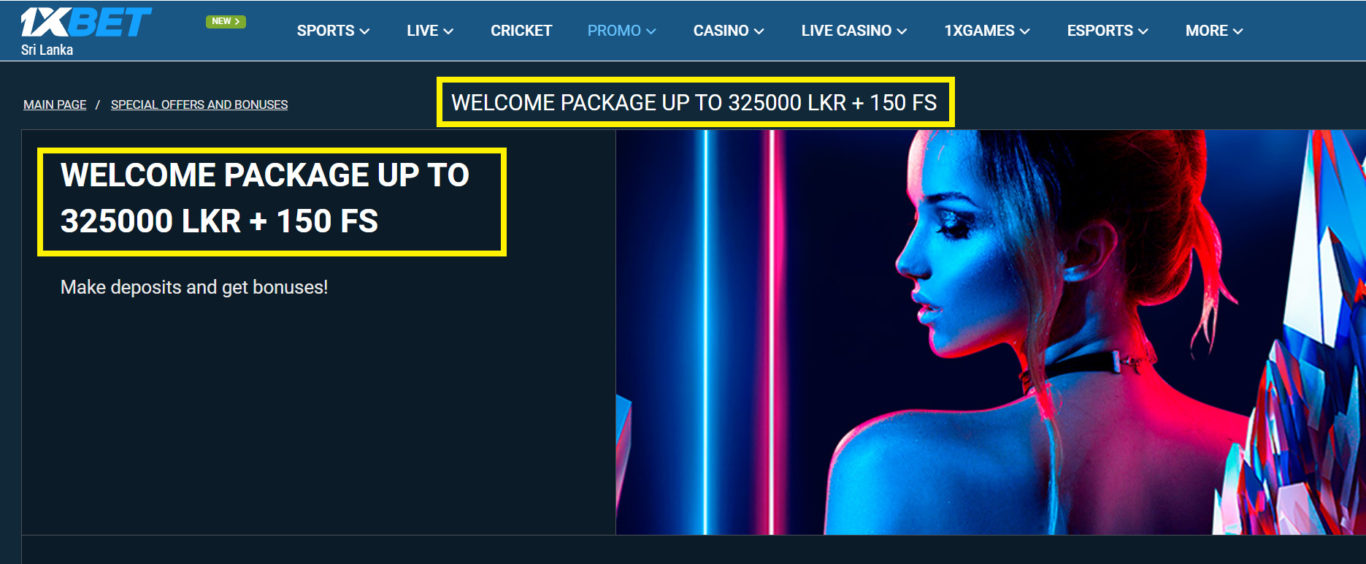 1xBet Welcome Bonus Terms